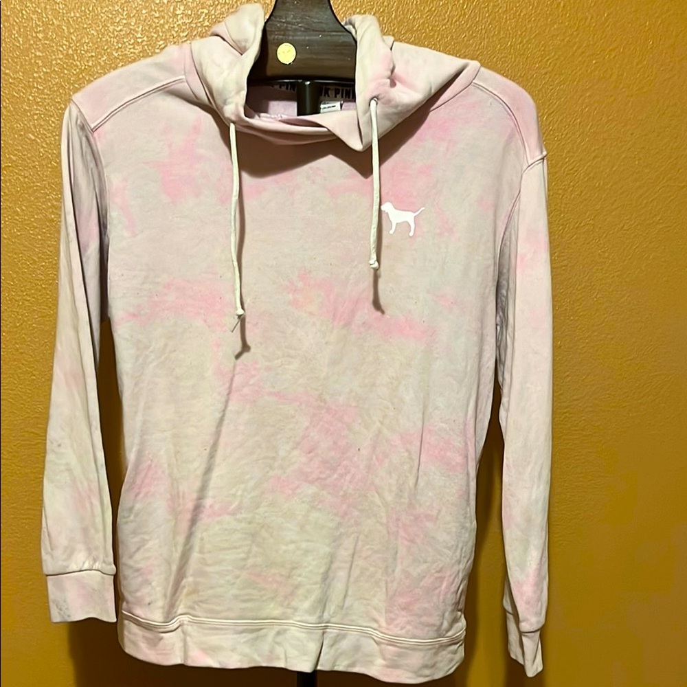 PINK Victoria's Secret Light Pink Hoodie Sweater